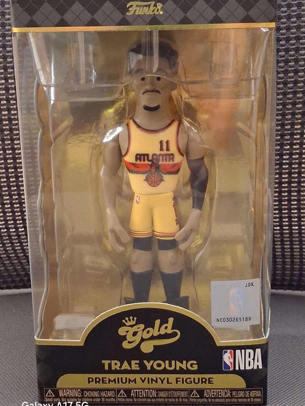 Funko Gold Trae Young Yellow and Black Vinyl Figure